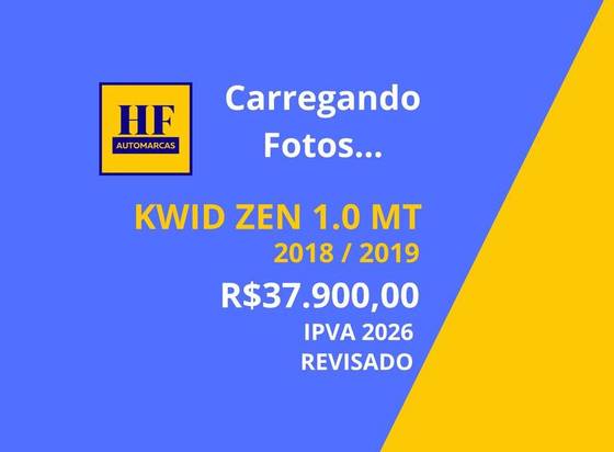 RENAULT KWID 1.0 12V SCE FLEX ZEN MANUAL RENAULT KWID 1.0 12V SCE FLEX ZEN MANUAL